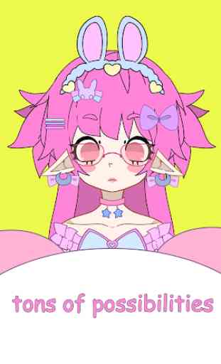 Cutemii: cute girl avatar maker 3