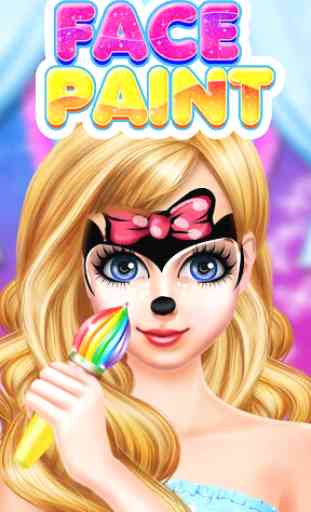Face Paint - Make Up Games for Girls 1