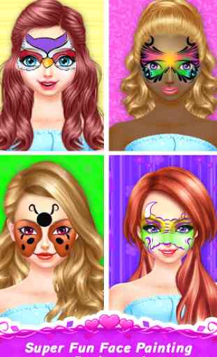 Face Paint - Make Up Games for Girls 4