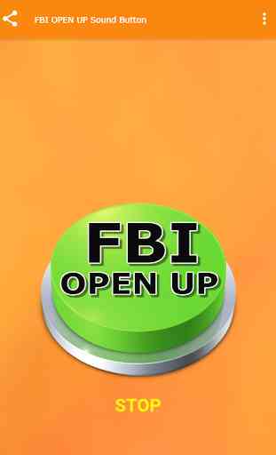 FBI OPEN UP! Sound Button 1