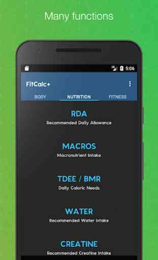 FitCalc+ Fitness & Health Calculator - Gym Tools 2