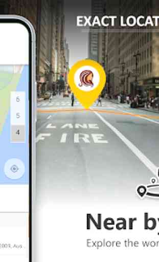 GPS Navigation Live Maps - GPS Route Finder 3