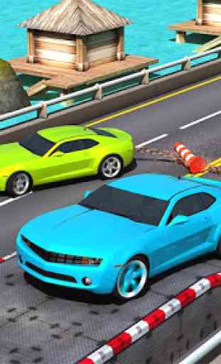 GT Racing Chained Car Stunts 3
