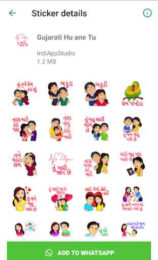 Gujarati Stickers for Whatsapp - WAStickerapp Pack 3