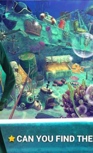 Hidden Objects Under the Sea - Treasure Hunt Games 1