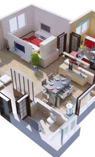 Home Interior 3D Ideas 3