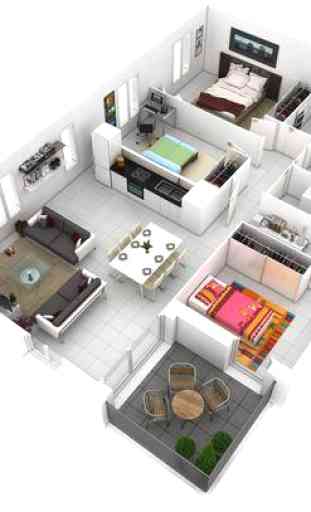 Home Interior 3D Ideas 4