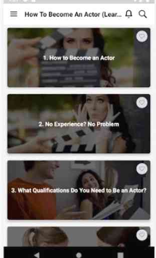 How To Become An Actor (Learn Acting) 1