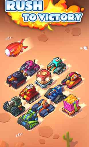 Huuuge Little Tanks - Merge Game 3