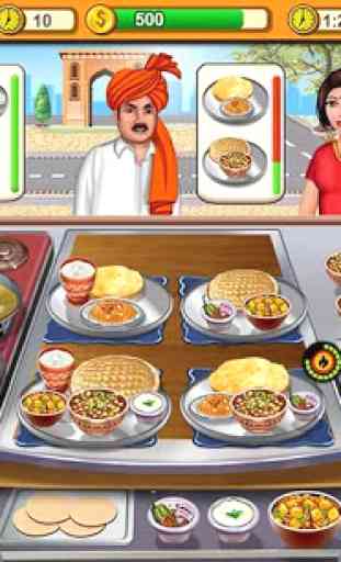 Indian Restaurant Crazy Kitchen Chef Cooking Games 2