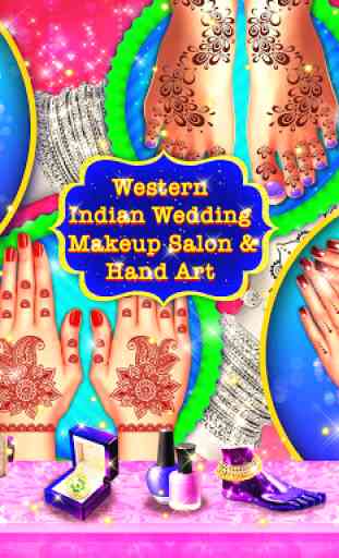 Indian Western Wedding Makeup Salon and Hand Art 3