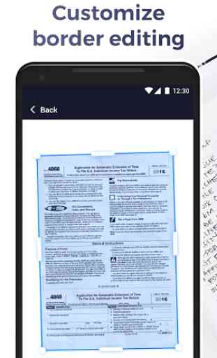iScan-Pocket PDF & Document Scanner app 2