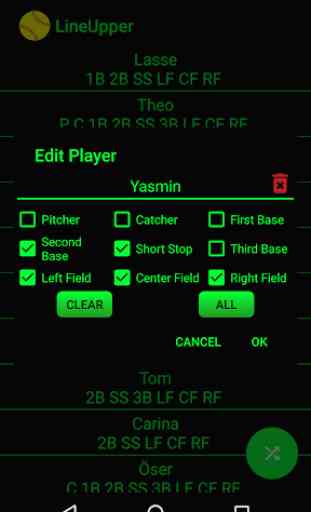 LineUpper - Lineup Generator Softball | Baseball 3