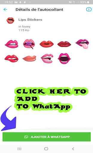 Lips Stickers For WhatsApp_WAStickerApps 2