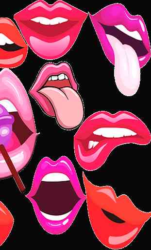 Lips Stickers For WhatsApp_WAStickerApps 4
