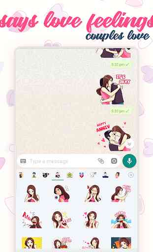 Love Stickers for WhatsApp - (WAStickerApps) 2
