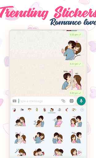 Love Stickers for WhatsApp - (WAStickerApps) 3