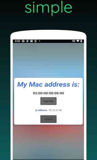 Mac address finder - lookup for your mac address 1