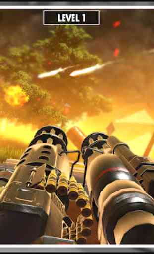 Machine Gun Commando Missions 2019 : Guns Games 1