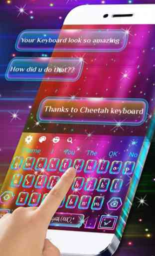 Neon Messenger Keyboard 2