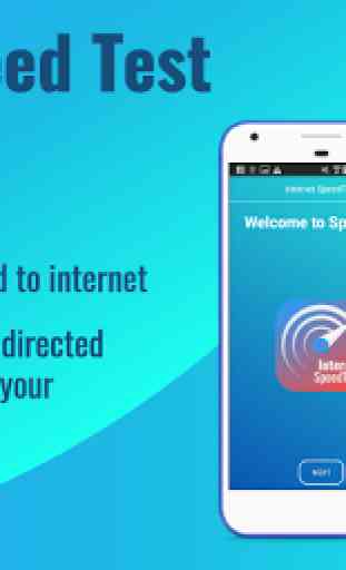 Net Speed test, WiFi, 3G, 4G Speed Meter App 3