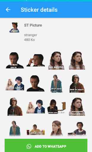 New Stranger Thins Stickers for Whatsapp 2019 4