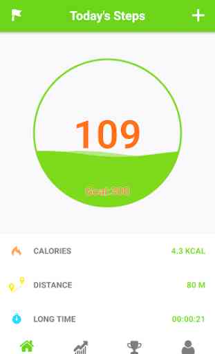 Pedometer, Step Counter & Weight Loss Tracker Free 1