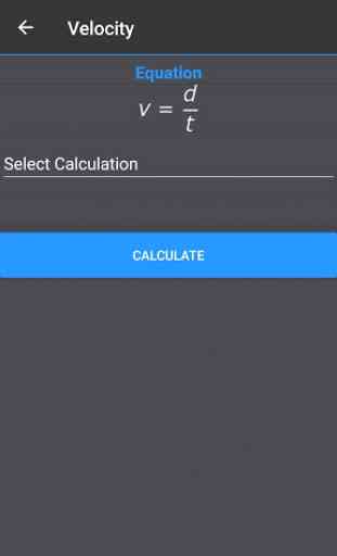 Physics Formula Calculator 2