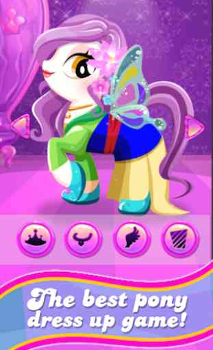 Pony Princess Beauty Dress Up Rainbow Makeup Club 3