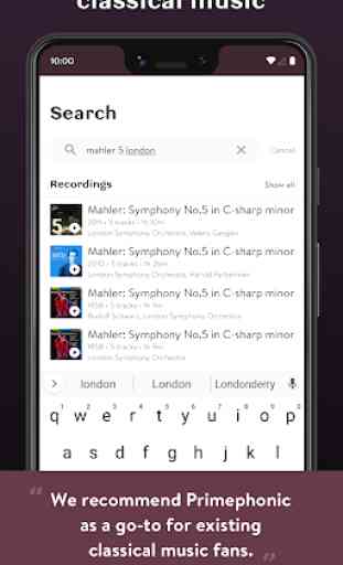 Primephonic - Classical Music Streaming 1