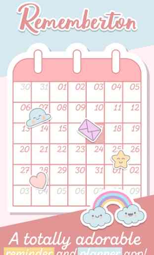 Rememberton: Cute Calendar App Reminder 1