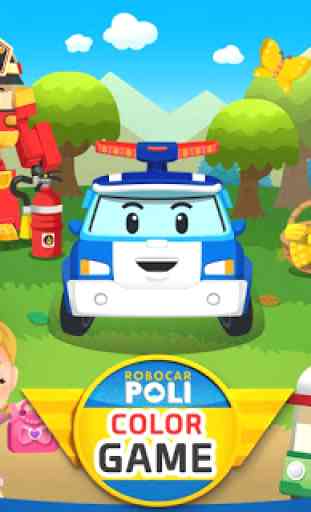 Robocar Poli Color - Kids Game Package 1