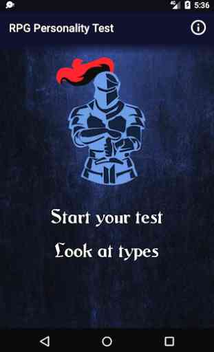 RPG Personality Test 1