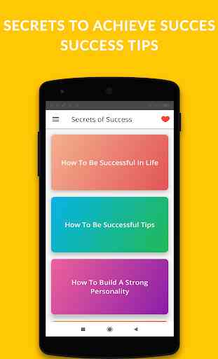 Secrets of Success : Daily Success Tips 1