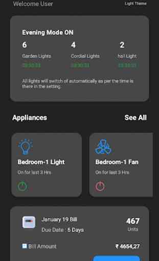 Smart Home App - UI/UX Template 2
