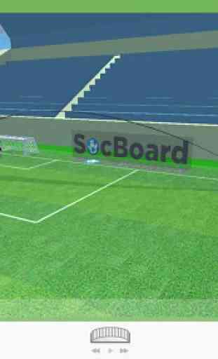 Soccer(Football) 3D Tactics Board 4