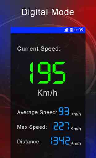 Speedo HUD: GPS Speedometer Free 3