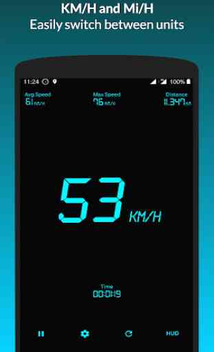 Speedometer GPS HUD 3