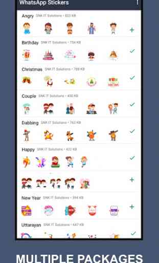 Stickers for Whatsapp - Pack 1 4