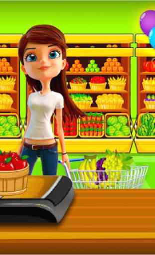 Supermarket Store Cashier – Kids Shopping Game 1