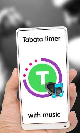 TABATA timer, HIIT timer with music Lite 1