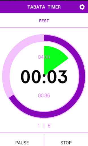 TABATA timer, HIIT timer with music Lite 2