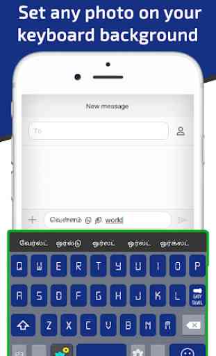 Tamil Keyboard - English to Tamil Typing Input 4