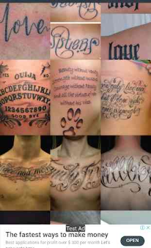 Tattoo Lettering Designs 2