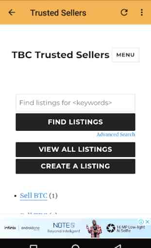 TBC Trusted Sellers App 3