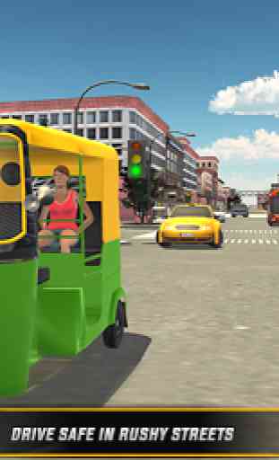 Tuk Tuk Auto Rickshaw Driver 2019:City Parking 4