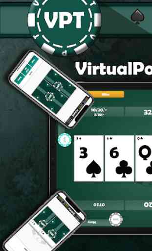 Virtual Poker Table : Cards, Chips & Dealer 1