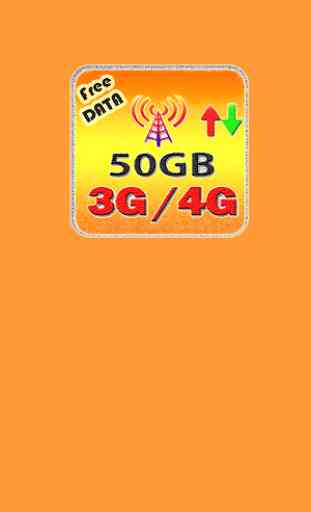 50 GB Free data Free 3g 4g internet free save data 1