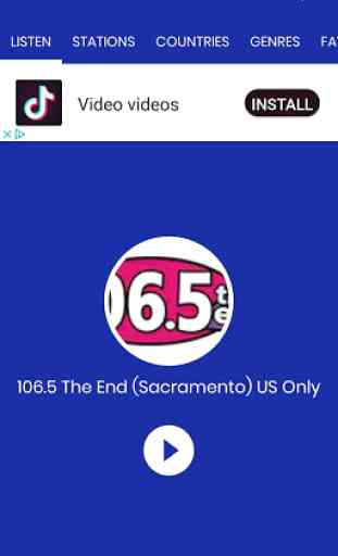 106.5 The End - free radio online 1