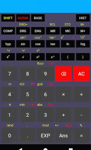 Advanced Scientific Calculator 1